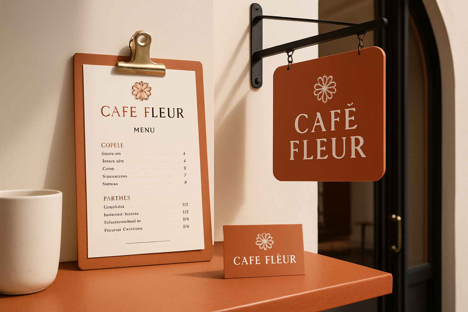 Mahalle Kahvecisi yeni logo tasarimi